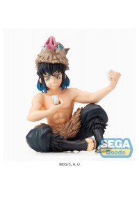 Figurine Demon Slayer Par Sega - Inosuke Hashibira Perché 13 CM